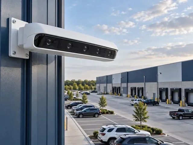 Illustrative panoramic camera for broad area coverage